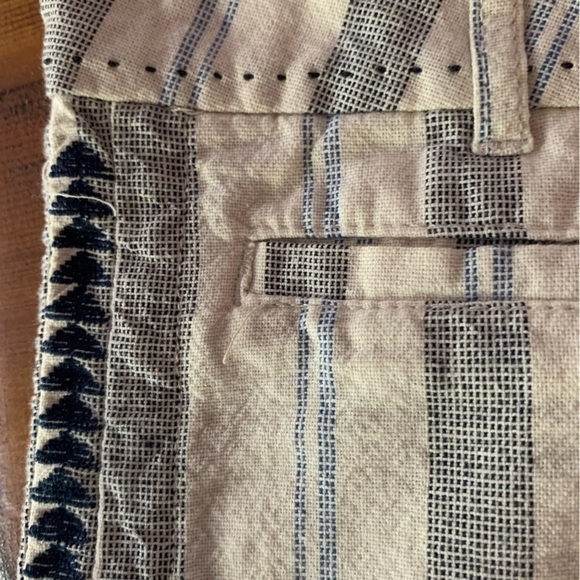 Mossimo Chambray Denim Striped Cotton Lightweight Shorts Sz 11 - Picture 3 of 9